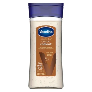 Vaseline Cocoa Radiant Body Gel Oil, 6.8 Ounce